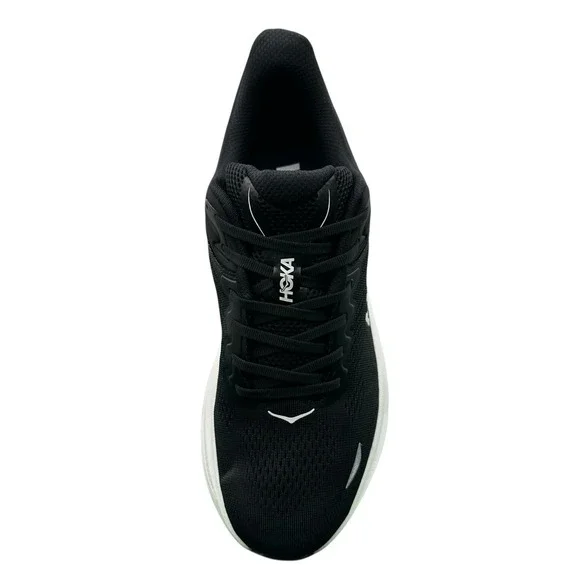 Men's 10.5 D Hoka One One Bondi 9 1162012-BWHT Sneakers Black White Running Shoe - Picture 3 of 5